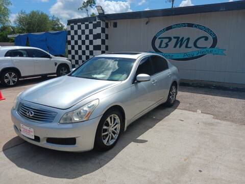 2008 Infiniti G35 for sale at Best Motor Company in La Marque TX