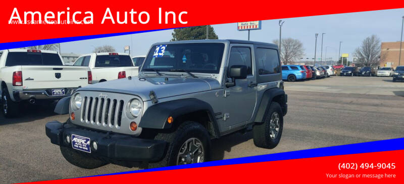 2013 Jeep Wrangler for sale at America Auto Inc in South Sioux City NE