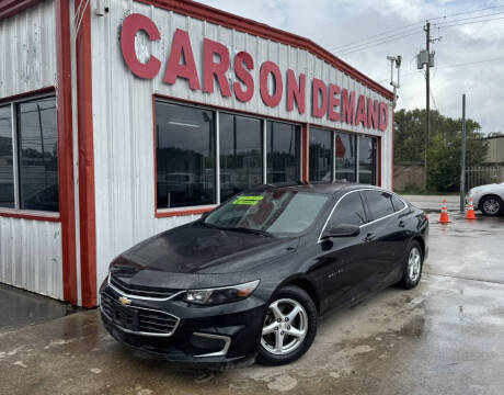 2017 Chevrolet Malibu for sale at Cars On Demand 2 in Pasadena TX