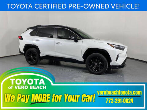 2023 Toyota RAV4 Hybrid for sale at PHIL SMITH AUTOMOTIVE GROUP - Toyota Kia of Vero Beach in Vero Beach FL