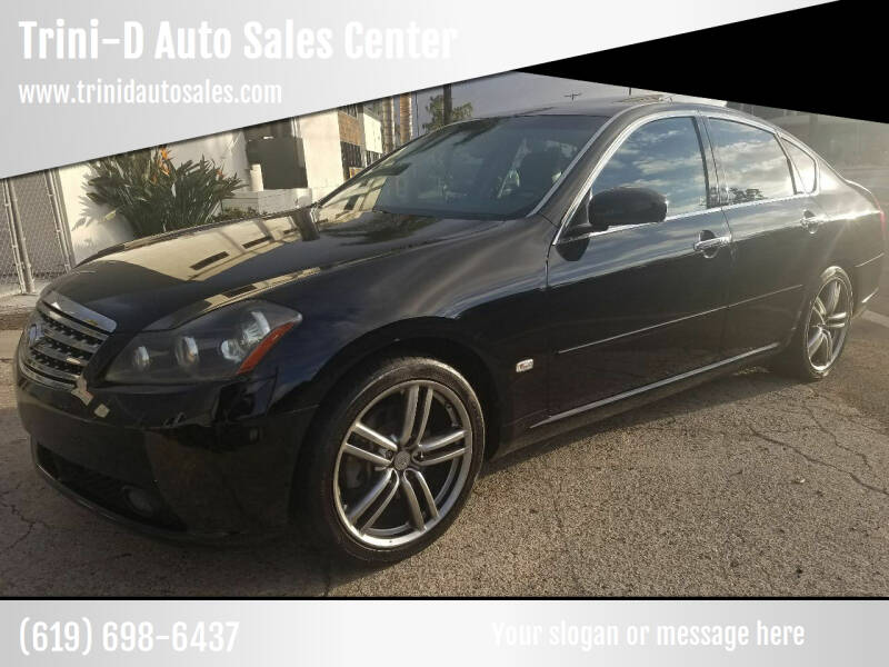 2006 Infiniti M35 for sale at Trini-D Auto Sales Center in San Diego CA