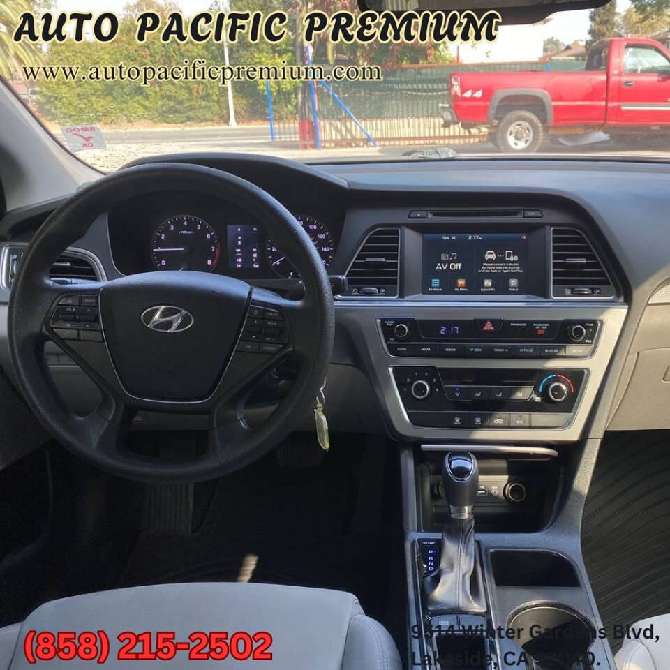 2016 Hyundai SONATA for sale at Auto Pacific Premium in Lakeside, CA