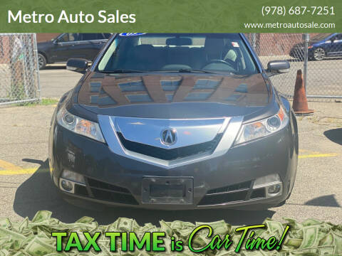 2009 Acura TL for sale at Metro Auto Sales in Lawrence MA