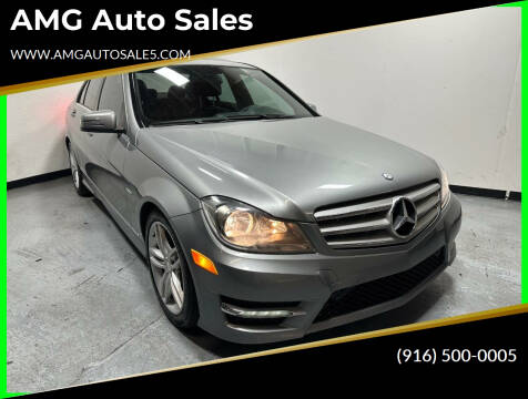 2012 Mercedes-Benz C-Class for sale at AMG Auto Sales in Rancho Cordova CA