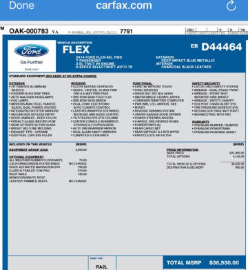 2014 Ford Flex SEL