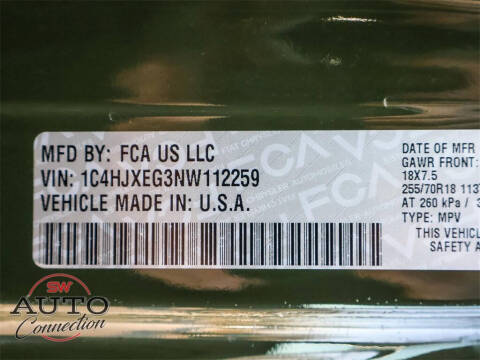 2022 Jeep Wrangler Unlimited