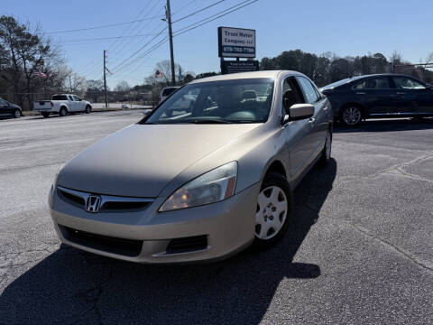 2007 Honda Accord for sale at Trust Motor Company in Stockbridge GA