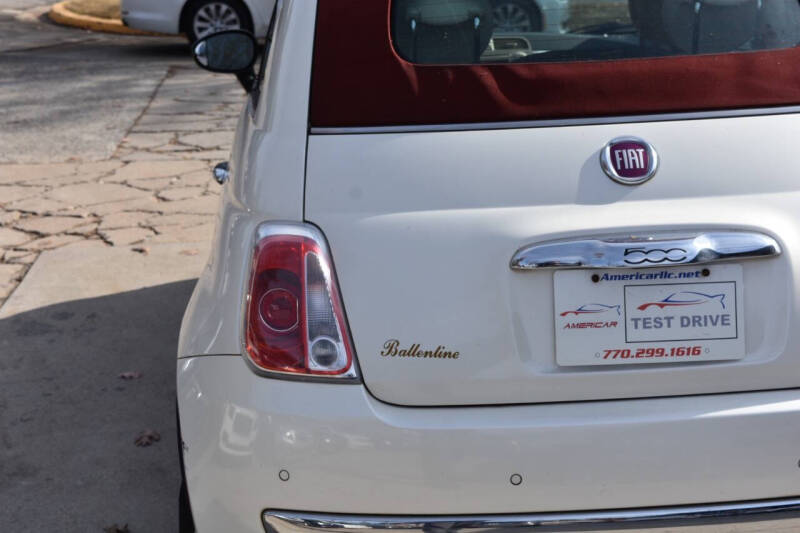 2015 FIAT 500c Lounge