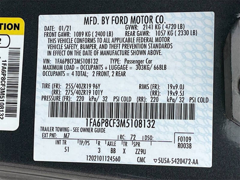 2021 Ford Mustang GT Premium