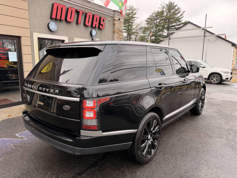 2017 Land Rover Range Rover Supercharged