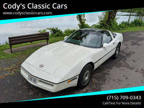 1985 Chevrolet Corvette for sale at Cody's Classic Cars in Stanley WI
