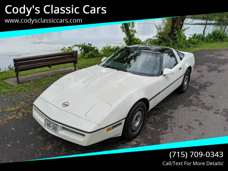 1985 Chevrolet Corvette for sale at Cody's Classic Cars in Stanley WI