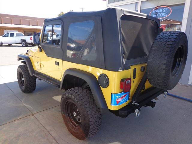 2001 Jeep Wrangler SE