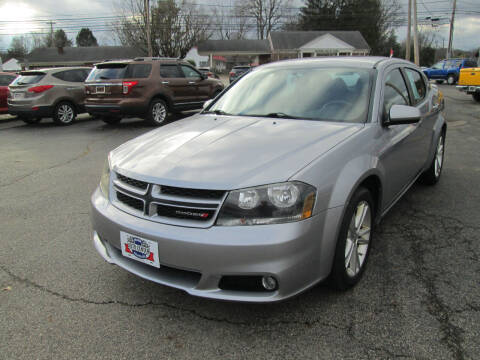 2013 Dodge Avenger for sale at Mark Searles Auto Center in The Plains OH