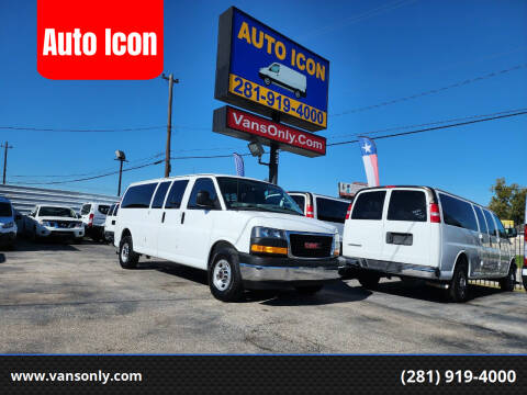 2018 GMC Savana Passenger for sale at Auto Icon in Houston TX