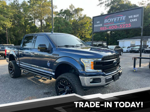 2018 Ford F-150 for sale at Boyette Auto Sales in Covington LA