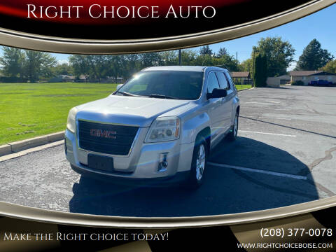 2013 GMC Terrain for sale at Right Choice Auto in Boise ID