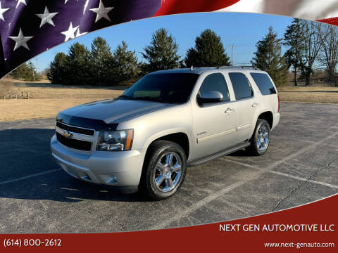 2013 Chevrolet Tahoe for sale at Next Gen Automotive LLC in Pataskala OH