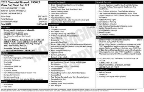 2023 Chevrolet Silverado 1500