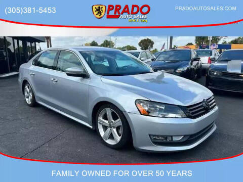 2015 Volkswagen Passat for sale at Prado Auto Sales in Miami FL