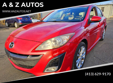 2010 Mazda MAZDA3 for sale at A & Z AUTOS in Westfield MA