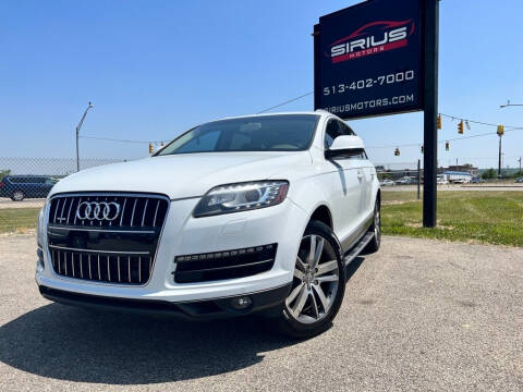 2012 Audi Q7 for sale at SIRIUS MOTORS INC in Monroe OH