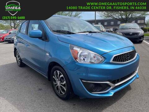 2018 Mitsubishi Mirage for sale at Omega Autosports of Fishers in Fishers IN