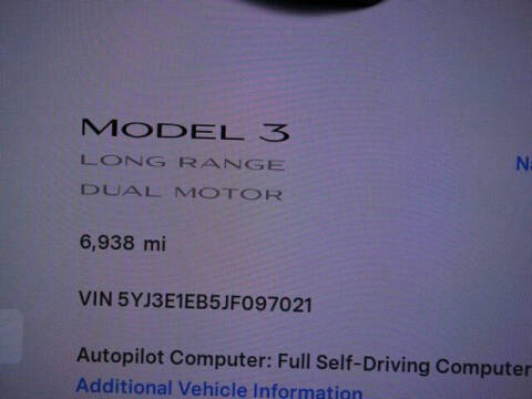 2018 Tesla Model 3 Long Range