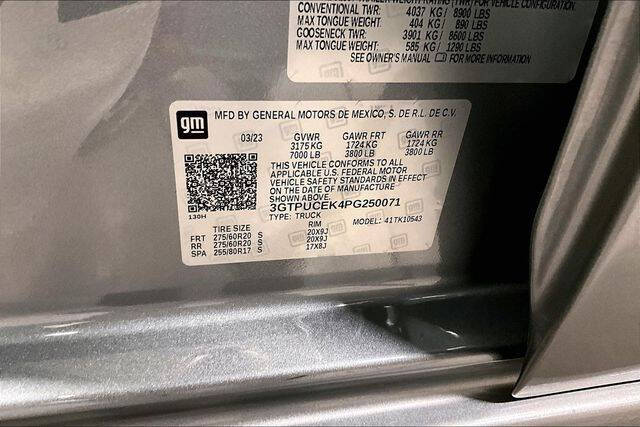 2023 GMC Sierra 1500