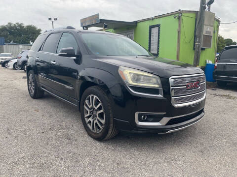 2013 GMC Acadia for sale at Marvin Motors in Kissimmee FL