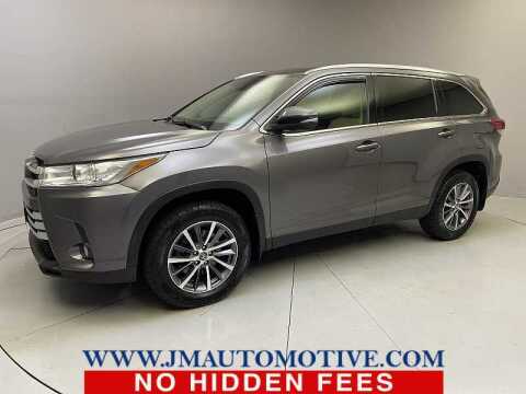 2019 Toyota Highlander for sale at J & M Automotive in Naugatuck CT