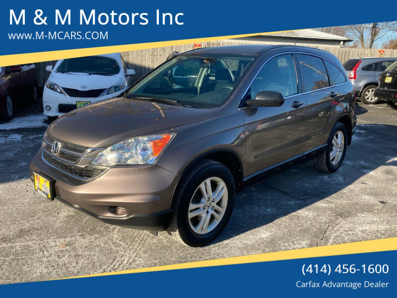 2010 Honda CR-V for sale at M & M Motors Inc in West Allis WI