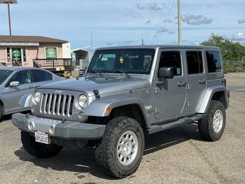 2014 Jeep Wrangler Unlimited for sale at Deruelle's Auto Sales in Shingle Springs CA