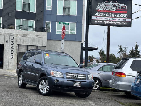 2006 Toyota Highlander Hybrid for sale at Top Motors LLC in Edmonds WA