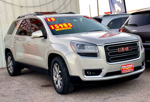 2013 GMC Acadia for sale at SOLOMA AUTO SALES in Grand Island NE