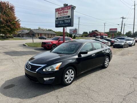 2015 Nissan Altima for sale at Unlimited Auto Group in West Chester OH