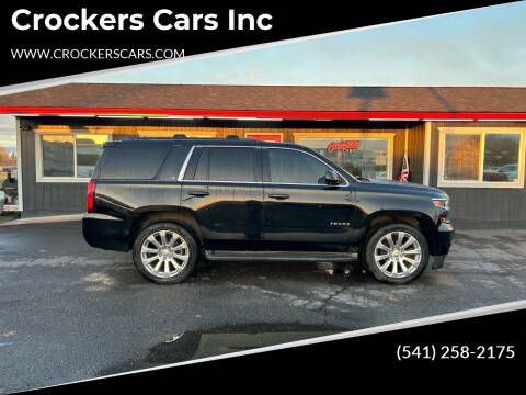 2015 Chevrolet Tahoe for sale at Crockers Cars Inc in Lebanon OR