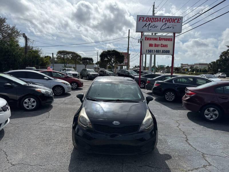 2012 Kia Rio for sale at Florida Choice Motorcars in West Palm Beach FL