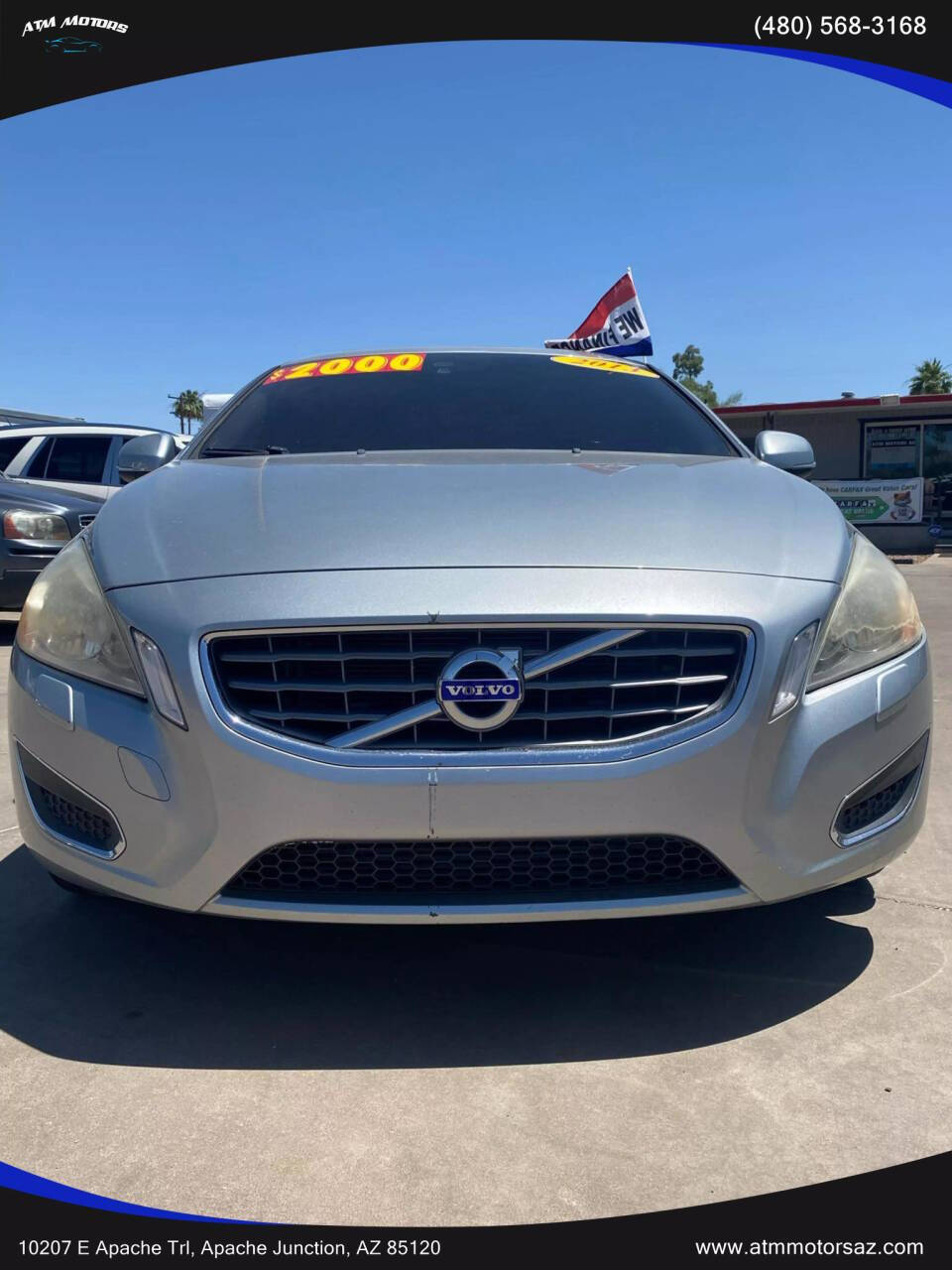 2013 Volvo S60 for sale at ATM MOTORS in Apache Junction, AZ