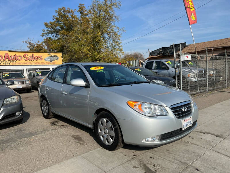 2007 Hyundai Elantra for sale at FRESNO MOTORS in Fresno CA
