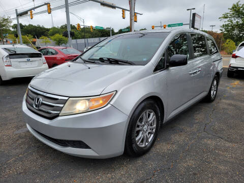 2012 Honda Odyssey for sale at Cedar Auto Group LLC in Akron OH