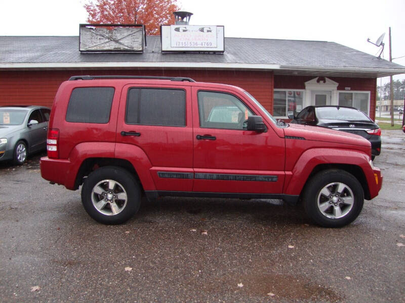 2008 Jeep Liberty for sale at G and G AUTO SALES in Merrill WI
