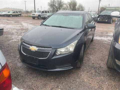 2014 Chevrolet Cruze for sale at PYRAMID MOTORS - Fountain Lot in Fountain CO