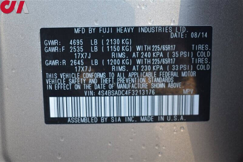 2015 Subaru Outback 2.5i Premium