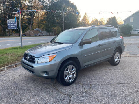 2007 Toyota RAV4 for sale at Wilson Motor Car Company in Moosup CT