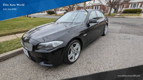 2013 BMW 5 Series for sale at Elite Auto World Long Island in East Meadow NY