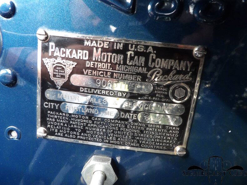 1937 Packard 1507 Victoria Convertible