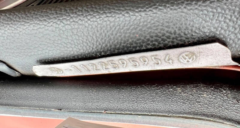 1972 Volkswagen Super Beetle