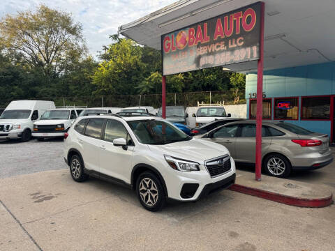 2020 Subaru Forester for sale at Global Auto Sales and Service in Nashville TN