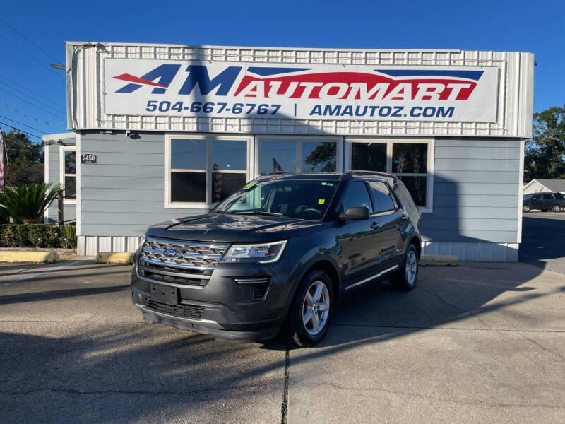 Used 2018 Ford Explorer XLT with VIN 1FM5K7D88JGB63444 for sale in Kenner, LA